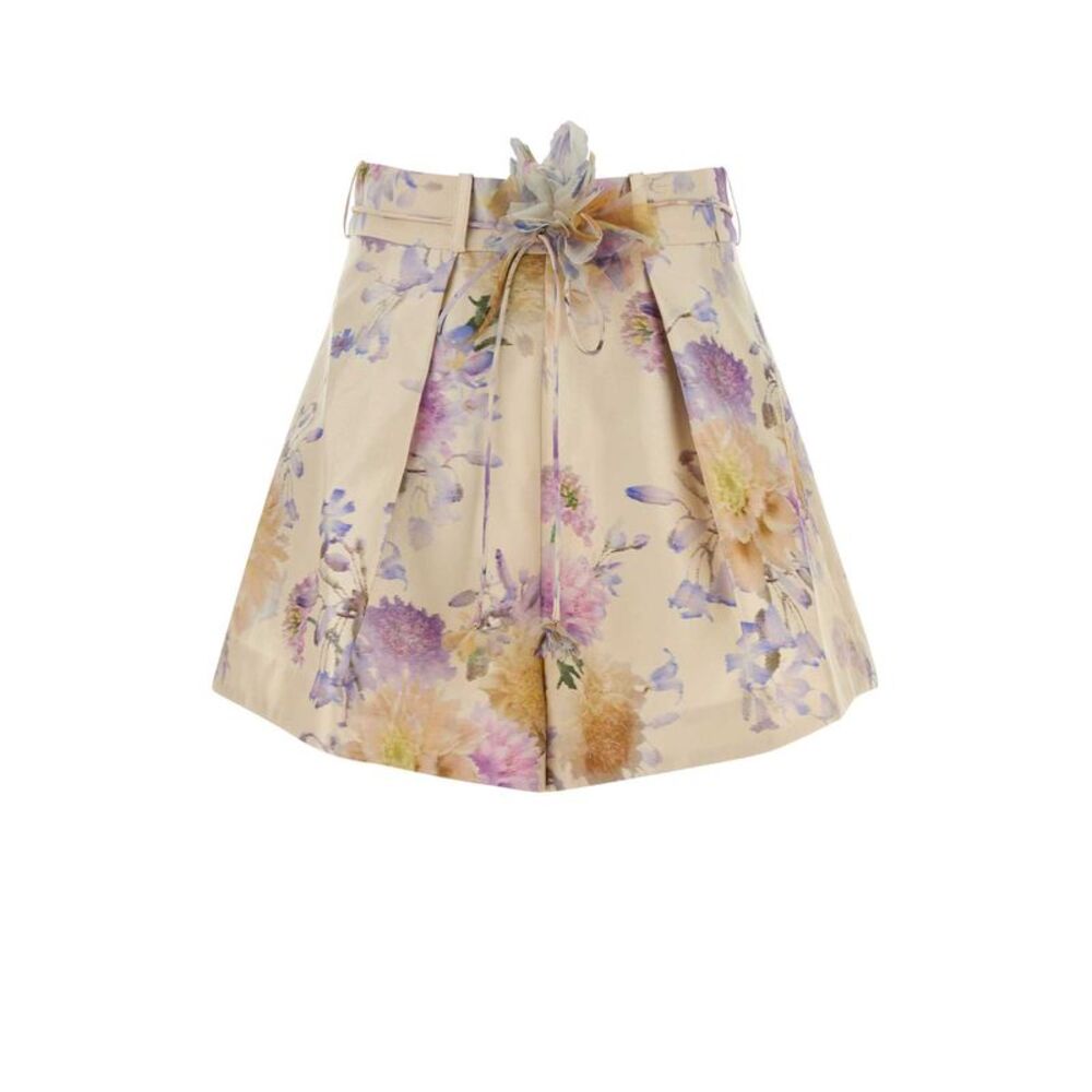 Zimmermann Women Printed Satin Luna Shorts